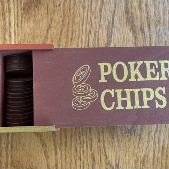 Ankyo 60 Count Poker Chips Set‎ with Rack, New In Sealed Box - Picture 6 of 7